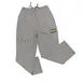 Thunder Group CP203HD2XL Chef Regalia Relaxed Fit Chef Pants, 2X-Large, 65/35 Poly/Cotton, Houndstooth 1 image