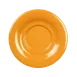 Thunder Group CR9303YW Saucer, 5-1/2" Dia., For Cr303/Cr9018, Break-Resistant - Dozen 1 image
