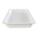 Thunder Group GN1002W Food Pan, 1/1 Gn, 2-1/2" Deep, Stackable, White 1 image