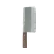 Thunder Group JAS010055B Cleaver, 7" Blade, Angled, Riveted Wood Handle 1 image