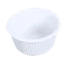 Thunder Group ML533W1 Ramekin, 3-1/2 Oz. Capacity, 3-3/8" Dia., Round - Dozen 1 image