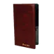 Thunder Group PCPC-1BR Check Presentation Holder, 5-3/4" X 9-1/2", Double Panel, Pocket Inserts, brown 1 image