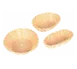 Thunder Group PLBB825 Plastic Tabletop Basket - Round woven, 8" x 8" x 2-1/4" tan, stackable, restaurant serving 2 image