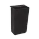 Thunder Group PLBC0013B Bus Cart Trash Bin, 13" x 9-1/4" x 22" Black Plastic, Fits PLBC3316 & PLBC4019 Bus Carts 1 image