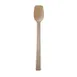 Thunder Group PLBS010BG Beige Buffet Spoon, 10", 3/4 Oz., Solid - Dozen 1 image