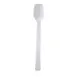 Thunder Group PLBS010WH White Buffet Spoon, 10", 3/4 Oz., Solid - Dozen 1 image