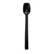 Thunder Group PLBS110BK Black Buffet Spoon, 10", 3/4 Oz., Perforated - Dozen 1 image