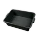Thunder Group PLBT007B Bus Box, 1-Compartment, 20-1/2" x 15-1/2" x 7" Deep, Stackable, High-Density Polyethylene, Black 1 image
