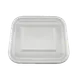 Thunder Group PLBTC002W White Bus Box Cover, High-Density Polyethylene, Stackable, NSF 1 image