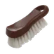 Thunder Group PLCBB02BR Cutting Board Brush, 6" X 2.5" X 2"H, Hanging Loop, Plastic, brown 1 image
