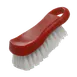 Thunder Group PLCBB02RD Cutting Board Brush, 6" X 2.5" X 2"H, Hanging Loop, Plastic, red 1 image