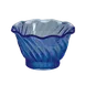 Thunder Group PLDS005B Dessert Dish, 5 Oz., Swirl Tulip Shaped, Stackable - Dozen 1 image