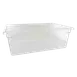 Thunder Group PLFB121806PC Food Storage Box, 3 Gallon, 12" X 18" X 6", Withstands Temperature -40° To 210°F 1 image