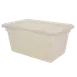 Thunder Group PLFB121809PP Food Storage Box, 4-3/4 Gallon, 12" X 18" X 9", Built-In Handle 1 image