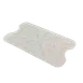 Thunder Group PLFBD1218PC Drain Shelf, Fits 12" X 18" Storage Box, Polycarbonate, White 1 image