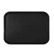 Thunder Group PLFFT1216BK Fast Food Tray, 12" X 16-1/4", Rectangular, Polypropylene, Black 1 image