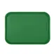 Thunder Group PLFFT1418GR Fast Food Tray, 14" X 17-3/4", Rectangular, Polypropylene, Green 1 image