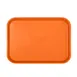 Thunder Group PLFFT1418RR Fast Food Tray, 14" X 17-3/4", Rectangular, Polypropylene, Orange 1 image