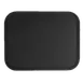 Thunder Group PLFT1418BK Non-Slip Rectangular Serving Tray, 14" × 18", Black Fiberglass, Heavy-Duty, NSF-Certified 1 image