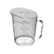 Thunder Group PLMC032CL Measuring Cup, 1 Quart, Printed With Us/Metric Measurements, Dishwasher Safe 1 image