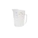 Thunder Group PLMD032CL Measuring Cup, 1 Qt. (1 Liter), 6-1/16"L X 5-1/8"W X 6-7/16"H, With Handle 1 image