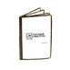 Thunder Group PLMENU-4BR Menu Cover, 8-1/2" X 14", 4-Page Book Fold, Legal Size, brown 1 image