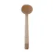 Thunder Group PLOP009BG Ladle, 8-1/2", 3/4 Oz., One Piece Ladle, Beige 1 image