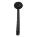 Thunder Group PLOP009BK Ladle, 8-1/2", 3/4 Oz., One Piece Ladle, Black 1 image