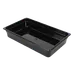Thunder Group PLPA8004BK Food Pan, Full Size, 4" Deep, Shatter And Scratch Resistant, Black 1 image