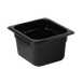 Thunder Group PLPA8164BK Food Pan, 1/6 Size, 4" Deep, Shatter And Scratch Resistant, Black 1 image