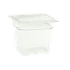 Thunder Group PLPA8166 Food Pan, 1/6 Size, 6" Deep, Shatter And Scratch Resistant 1 image