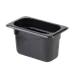 Thunder Group PLPA8194BK Food Pan, 1/9 Size, 4" Deep, Shatter And Scratch Resistant, Black 1 image