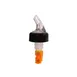 Thunder Group PLPR050C Liquor Pourer, 1/2 Oz., With Black Collar, Fits Standard 750Ml Bottle, 12 Each - Pack 1 image