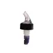 Thunder Group PLPR113C Liquor Pourer, 1-1/8 Oz., With Black Collar, Fits Standard 750Ml Bottle, 12 Each - Pack 1 image