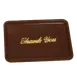 Thunder Group PLPT046BR Tip Tray, 4-1/2" X 6-1/2", Rectangular "Thank You" Imprint - Dozen 1 image