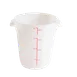 Thunder Group PLRFT304PP Food Storage Container, 4 Quart, Round, Stain Resistant 1 image