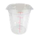 Thunder Group PLRFT308PC Food Storage Container, 8 Quart, Round, Shatter And Scratch Resistant 1 image
