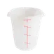 Thunder Group PLRFT308PP Food Storage Container, 8 Quart, Round, Stain Resistant 1 image