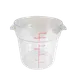 Thunder Group PLRFT318PC Food Storage Container, 18 Quart, Round, Shatter And Scratch Resistant 1 image