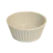 Thunder Group PLRM005W Ramekin, 5 Oz. Capacity, Fluted, Abs-Plastic - Dozen 1 image