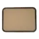 Thunder Group PLRT1612CK Rectangular Non Slip Serving Tray, 16" x 12", Brown ABS Plastic, Cork Bottom, Slip‑Resistant 1 image