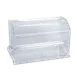 Thunder Group PLSD002 Straw Dispenser, 12-5/8" X 5-5/8" X 6-7/8"H, Rectangular, Easy Lift Top 1 image