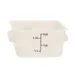 Thunder Group PLSFT002PP Food Storage Container, 2 Quart, Square, Scratch & Break Resistant 1 image
