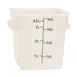 Thunder Group PLSFT004PP Food Storage Container, 4 Quart, Square, Scratch & Break Resistant 1 image