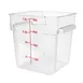 Thunder Group PLSFT008PC Food Storage Container, 8 Quart, Square, Scratch & Break Resistant 1 image