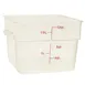 Thunder Group PLSFT012PP Food Storage Container, 12 Quart, Square, Scratch & Break Resistant 1 image
