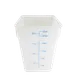 Thunder Group PLSFT022TL 22-Quart Square Food Storage Container, Translucent PP, -40°F to 160°F, Container Only 1 image