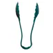 Thunder Group PLSGTG009GR Serving Tongs, 9", Scallop, Dishwasher Safe, Green 1 image