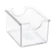 Thunder Group PLSP032CL Sugar Packet Holder, Rectangular, Plastic, Clear - Dozen 1 image