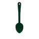 Thunder Group PLSS111GR Green Serving Spoon, 11", Solid, Dishwasher Safe - Dozen 1 image